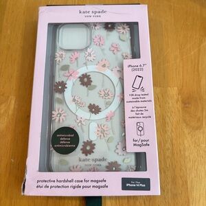Kate Spade Floral iPhone 14 Plus Case - MagSafe compatible